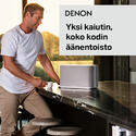 YKSI KAIUTIN, KOKO KODIN ÄÄNENTOISTO