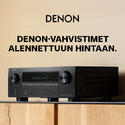DENON-VAHVISTIMET ALENNETTUUN HINTAAN